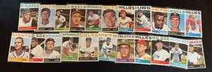 lot 112A image: 1964 Topps Baseball 22 Card Vintage Lot