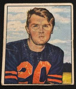 lot 54A image: 1950 Bowman Jim Keane #99 Vintage Baseball Card