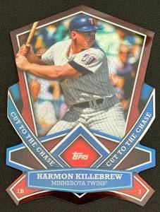 lot 37D image: Harmon Killebrew Die Cut 2013 Topps Cut to the Chase #CTC-31 Minnesota Twins Baseball Card