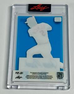 lot 5A image: Johnny Bench Auto 9 - 2020 Leaf Pro Set Pure Past #PSP-JB1 numbered 29 - Signed Baseball Card