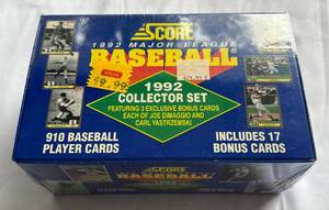 lot 43D image: 1992 Score Baseball Factory Sealed Complete Set