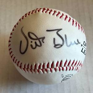 lot 19E image: Vida Blue Signed Baseball with PSA COA on Rawling Official League Ball - Inscribed 1971 M.V.P. Cy Young