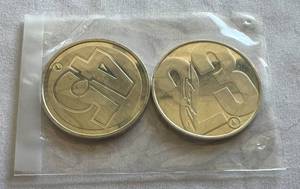 lot 28E image: Michael Jordan 2 Limited Edition Upper Deck Basketball Coin Set