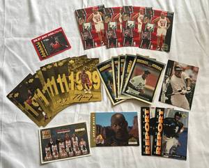 lot 102E image: Michael Jordan Large Lot of 27 Oversized Cards - Includes Gatorage Set and Multiple Limited Edition Basketball Cards