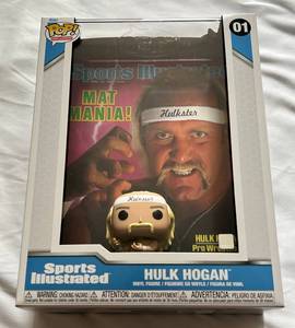 lot 53D image: Hulk Hogan Wrestling Sports Illustrated Edition Funko Pop - New in Box