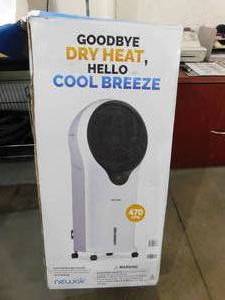 lot 13 image: NewAir 470 CFM, 3 speed Portable Evaporative Cooler and Fan for 250 sq. ft. Cooling Area