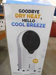 lot 15 image: NewAir 470 CFM, 3 speed Portable Evaporative Cooler and Fan for 250 sq. ft. Cooling Area