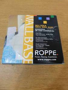 lot 59 image: ROPPE Vinyl Self Stick Snow 4 in. x 0.080 in. x 20 ft. Wall Cove Base Coil