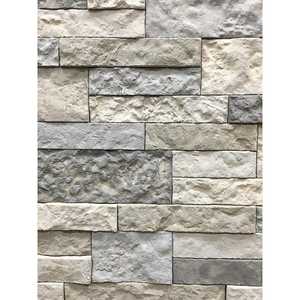 lot 129 image: 3 cases--Spring Creek Gray Cement Standard Primary Wall Tiles