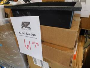 lot 61 image: (lot of 3) Redi Niche Shampoo - Soap Niche 16 in. W x 14 in. H x 4 in. D Standard Single Niche