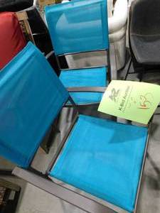 lot 153 image: Set of 2 outdoor Chairs
