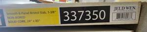 lot 102 image: Door Slab 24 x 80