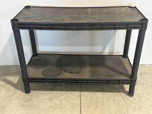 lot 12 image: 2 Tiered Shelf 24x34