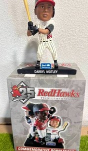 lot 21 image: FM Red Hawks Darryl Motley Bobble Head