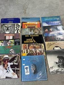 lot 34 image: Lot of 20 Vintage Vinyl Record Albums