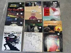 lot 39 image: Lot of 20 Vintage Vinyl Record Albums