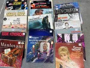 lot 42 image: Lot of 20 Vintage Vinyl Record Albums