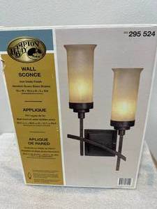 lot 57 image: Brand New Unopened Wall Sconces
