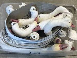 lot 67 image: Large Tub of Decoys (approx 20)