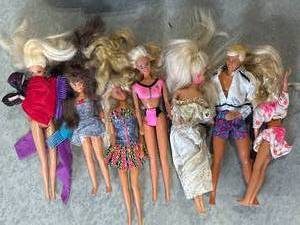 lot 68 image: Lot of Vintage Barbie Dolls
