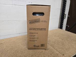 lot 23 image: NIB Maintenace Warehouse 12 HP Food Waste Disposer