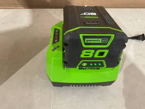 lot 316 image: Greenworks Pro 80V 300W Battery and Charger