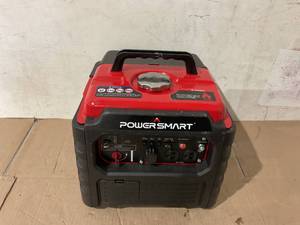 lot 210 image: PowerSmart 1500W Gas Inverter Generator with Recoil Start Portable & Quiet Solution for Camping & Home