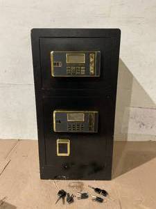 lot 223 image: SRWTRCHRY 6.5 Cu. ft. Large Safes, Fire-Resistant, Double Door, Strong Safe with Digital Lock