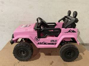 lot 224 image: HNH 12V Toyota FJ40 Electric Ride-On Car for Girls, Battery Powered Truck with Remote Control