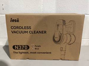 lot 483 image: INSE Cordless Vacuum Cleaner, 6-in-1 Stick Vacuum 20kPa Lightweight for Hard Floor Carpet Pet Hair N370