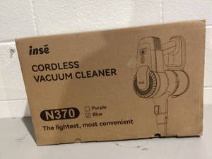 lot 485 image: INSE Cordless Vacuum Cleaner, 6-in-1 Stick Vacuum 20kPa Lightweight for Hard Floor Carpet Pet Hair N370