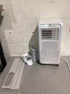 lot 517 image: Besttey 10000 BTU Portable Air Conditioner Cools up to 350 Sq.ft wDehumidifier & Fan Mode