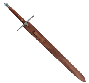 lot 37 image: Medieval Sword  William Wallace Sword from Braveheart Replica with Stainless-Steel Double-Edged Blade