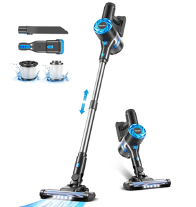 lot 139 image: MOOLAN Cordless Vacuum Cleaner, 6 in 1 Stick Vacuum Cordless Rechargeable, Powerful Suction Hardwood Floor Vacuum