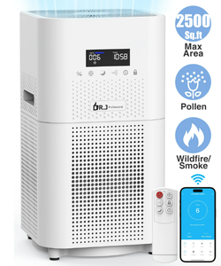 lot 145 image: DR. J Professional Smart WiFi Air Purifiers for Home Large Room up to 2500 Sq.ft, HEPA Air Purifier