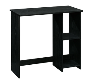 lot 162 image: Mainstays Small Space Writing Desk with 2 Shelves