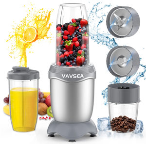 lot 237 image: VAVSEA 3-in-1 Smoothies Blender, Countertop Blender for Shakes and Smoothies