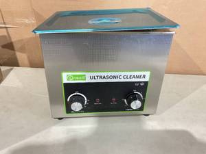 lot 344 image: ONEZILI Ultrasonic Cleaner 3L 0.8gal 120W Ultrasonic Jewelry Cleaner with Heater and Timer for Tool Parts