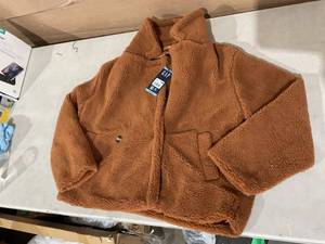 lot 379 image: LOT OF 2 GAP Sherpa Jacket Womens