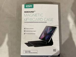 lot 381 image: ESR Rebound Magnetic Keyboard Case, iPad Case with Keyboard Compatible with iPad Pro 11iPad Air 54