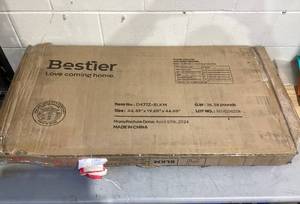 lot 532 image: Bestier Computer Gaming PC Desk Gamer Table with LED Lights