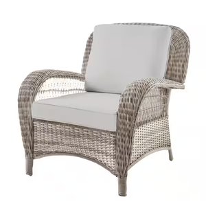 lot 276 image: Hampton Bay Universal Stone Sectional Slipcover 2 Set