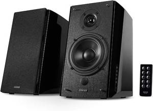 lot 409 image: Edifier R2000DB Active Bluetooth Bookshelf Speakers. MISSING CONTROL