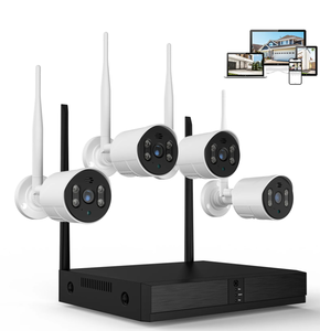 lot 412 image: TOPVISION 4pcs Wired Security Camera System