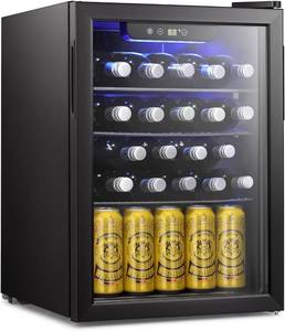lot 450 image: Antarctic Star 24 Bottle Wine CoolerCabinet Beverage Refrigerator