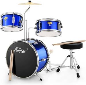 lot 464 image: Drum Set Eastar 14  Drum Kit for Kids Beginners