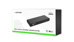 lot 469 image: LENTION 5K USB C & USB A Docking Station with HDMI