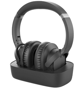 lot 62 image: Avantree Ensemble - Wireless Headphones for TV Watching with Charging Dock & Transmitter