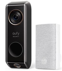 lot 66 image: Eufy Security Video Doorbell (Wired) S330 with Chime, Dual Cam, Delivery Guard, Security Camera