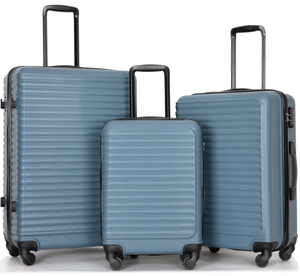 lot 168 image: 3PCS KIVDIT Luggage Sets Hardshell Suitcase with TSA Lock Spinner Wheels